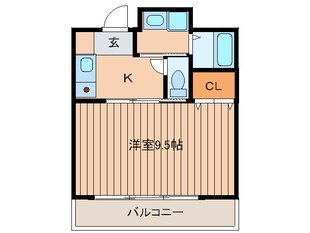 ウィスタリア京橋の物件間取画像